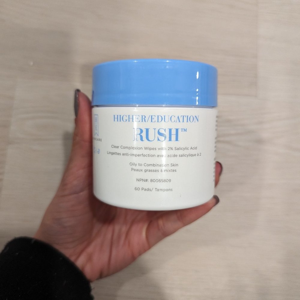 Higher Education Skincare RUSH Salicylic Acid Complexion Pads